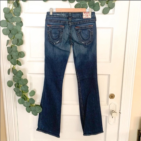 True Religion Denim - Y2K🎊TRUE RELIGION Style #500 Medium Wash Flare Size 29 vintage low rise